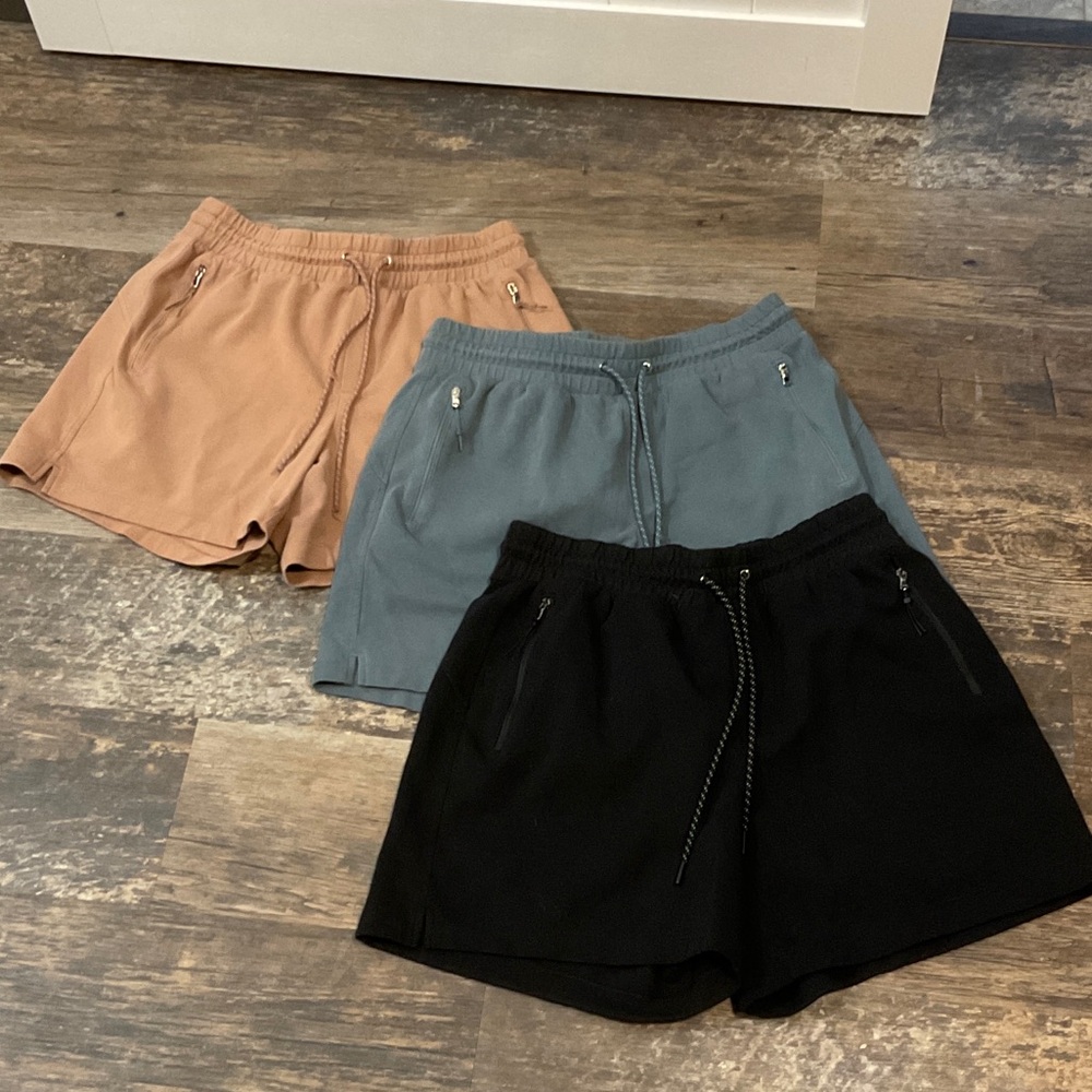 Old Navy Women's Athletic Shorts - Black, Gray, Tan
